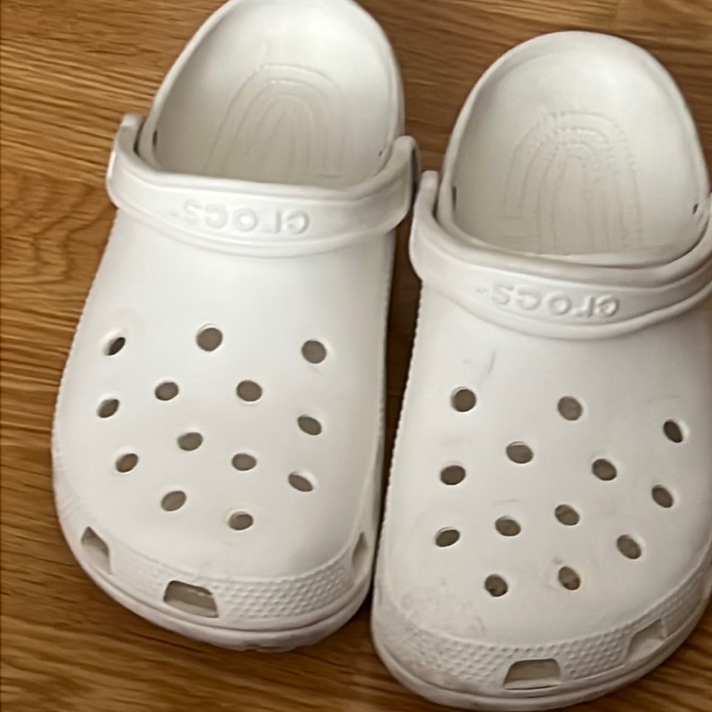 White crocs